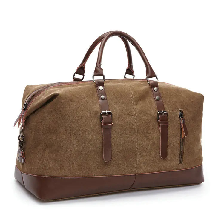 Retro Large Capacity Canvas Travel Bag for Men & Women