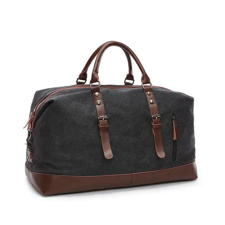 Retro Large Capacity Canvas Travel Bag for Men & Women