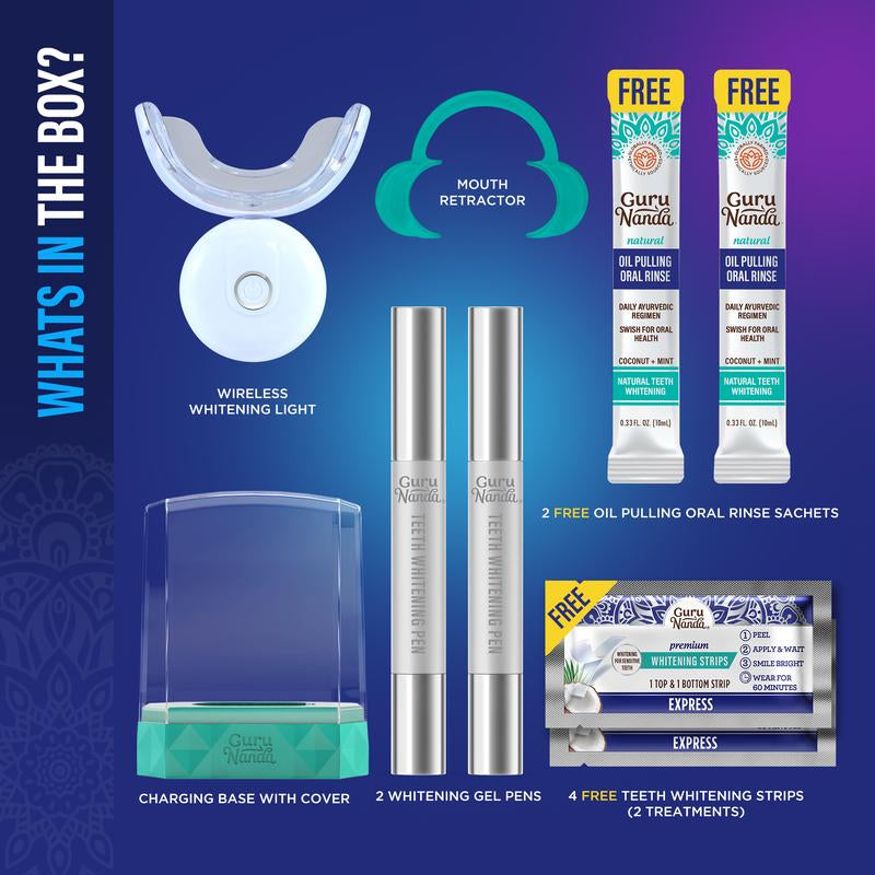 Gurunanda Professional Whitening Wireless Kit