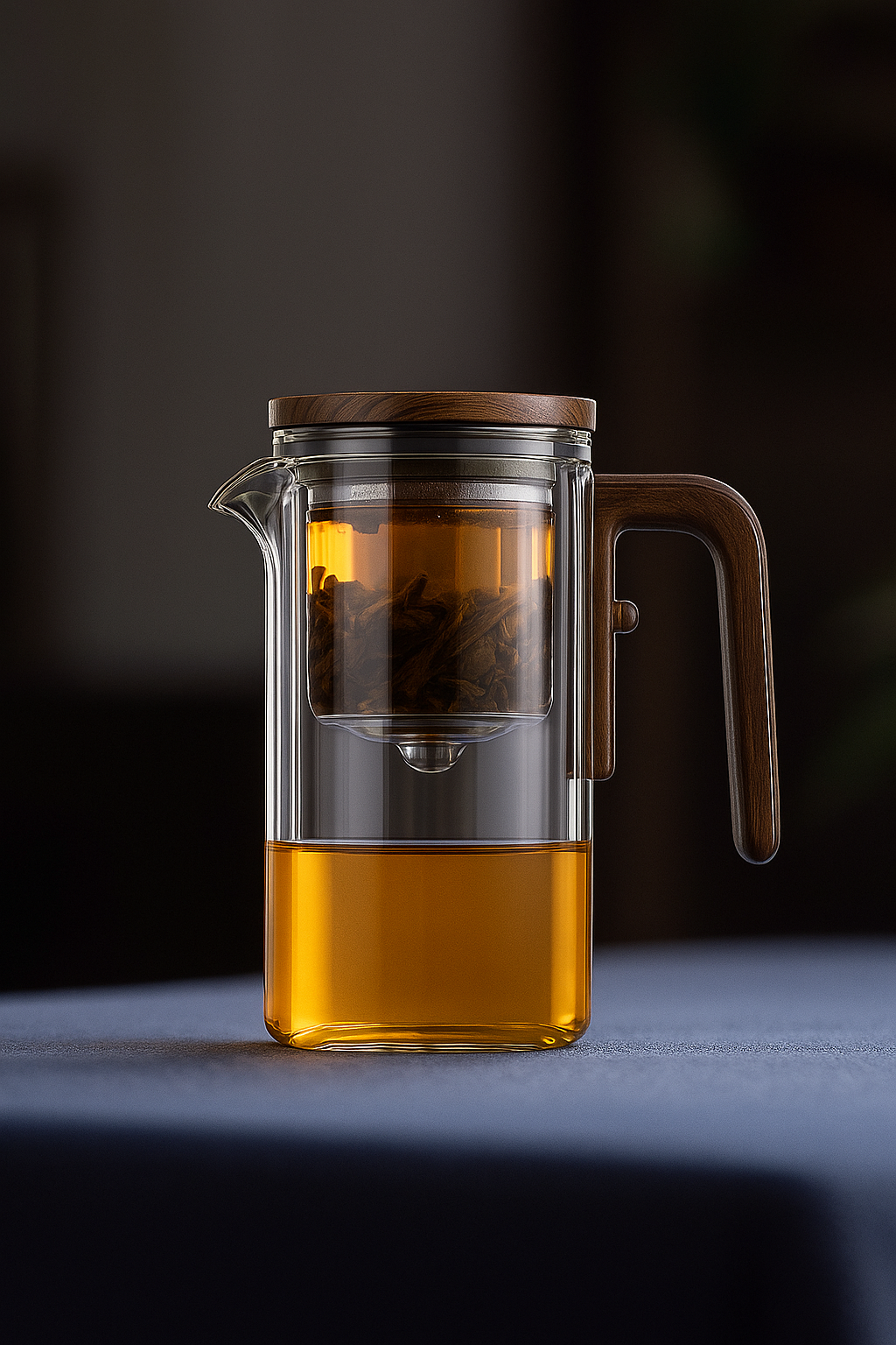 Magnetic Glass Teapot with Filter