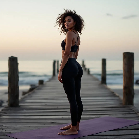 2-Pack High Waist Yoga Pants with Pockets