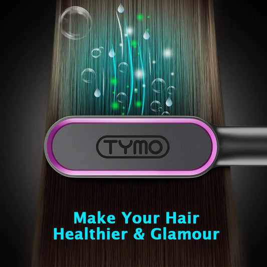 TYMO 2-in-1 Hair Straightener and Curler with Auto Lock