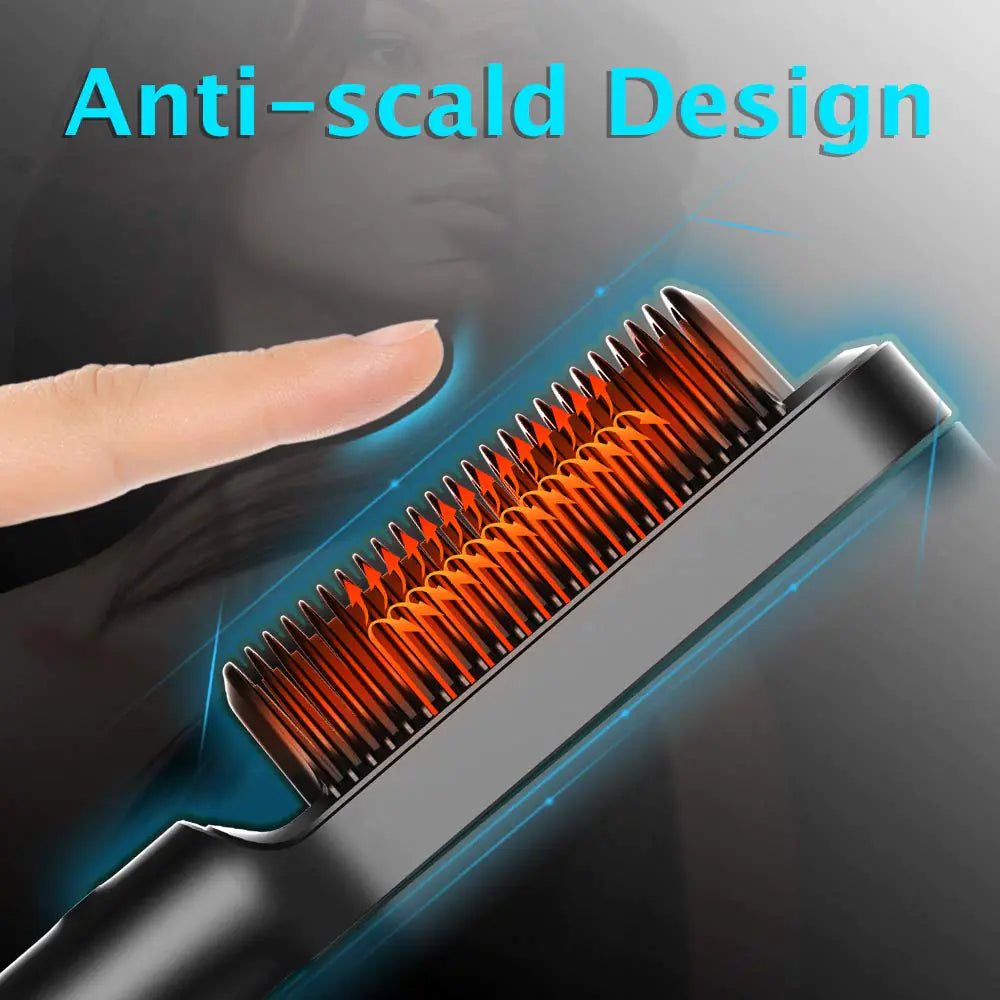 TYMO 2-in-1 Hair Straightener and Curler with Auto Lock